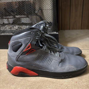 Adidas Roundhouse 2.0 Mid Top Gray G85941 Leather Sneakers Size 7 Men Rare!